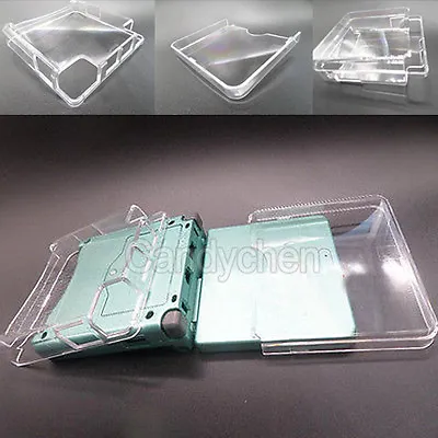 Clear Plastic Hard Case Cover Protector For Nintendo GBA Game Boy Advance SP • £4.36