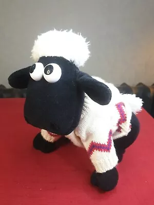 Wallace And Gromit 1989 Shaun The Sheep Jumper Plush Soft Toy 9” • £6.99