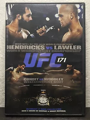 UFC 171: Hendricks Vs Lawler DVD W/ Insert (2-Disc Set MMA 2014) • $12.99