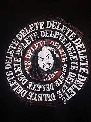 WWE Authentic Wear Matt Hardy Woken Warrior Delete T-Shirt Size Xl • $14