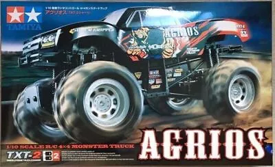 TAMIYA 1/10 RC Agrios 4x4 Monster Truck TXT-2 Chassis 58549 Radio Control Kit JP • £588.96