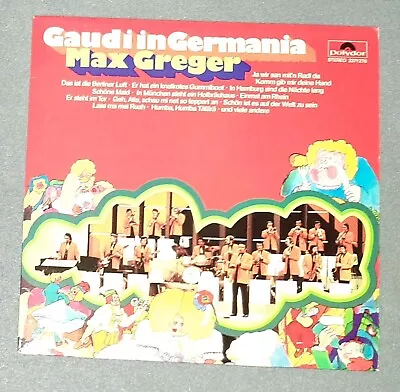 Gaudi In Germania - Max Greger - RARE (Record Album) • $25.20