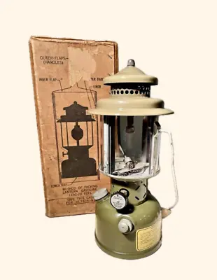 Coleman 1958 Vintage U.S. Army Military Lantern With Box RARE FIND Military Gear • $425