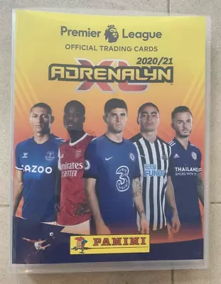 PANINI ADRENALYN XL 2020/21 Binder And Game Guide Around 35% Full XL LE Included • £19.99