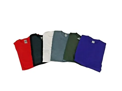 Gildan 100% Cotton T-shirts From Small To 3xl. Great For Screen Printing Or HTV. • $6.23