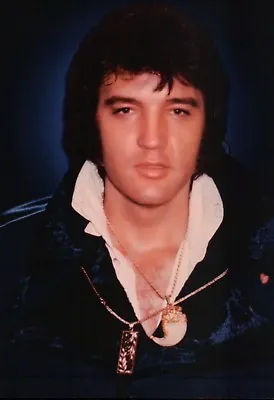 Elvis Presley With Longer Hair And Necklace The King Of Rock 'n' Roll - Postcard • $1.99