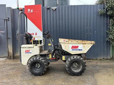 TEREX TA1eh Y2014 1399hrs 1 TON HI-TIP 4x4 DUMPER Kubota Diesel Engine £7200+VAT • £8640