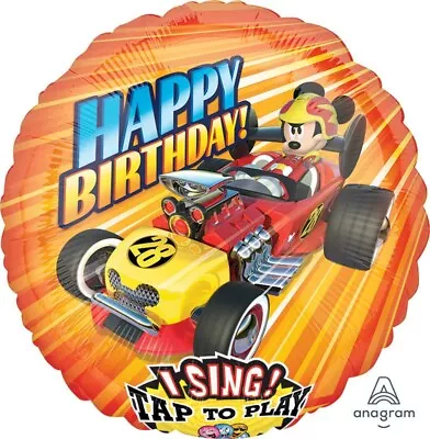 Mickey Mouse Roadster Racers Sing-A-Tune 28  Foil Balloon (Non-Packaged) • $1.98