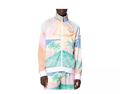 Sergio Tacchini Riviera Track Jacket Men's Deep Mint/Multi STS23M50571-993 • $110