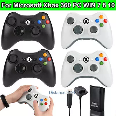 2024 NEW For Microsoft Xbox 360 Gamepad Console Wireless Game Remote Controller • £17.99