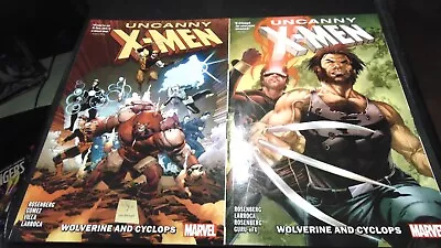 UNCANNY X-Men WOLVERINE AND CYCLOPS VOL 1 2 TPB Lot OF 2 (2019) • $29.50