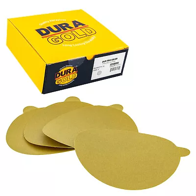 120 Grit 6  Gold PSA Self Stickyback Sanding Discs For DA Sanders - Box Of 50 • $17.99