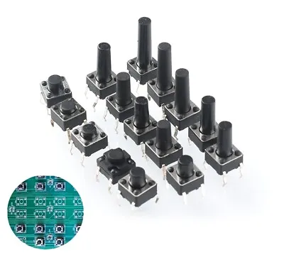 20pcs Momentary Tactile Switch SMD Mini Micro 4 Pin Push Button Switch Touch • $1.79