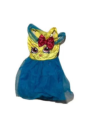 $15.99 • Buy SHOPKINS CUPCAKE QUEEN HALLOWEEN COSTUME Dress Only Outfit GIRLS SM 4-6