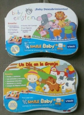 $9.95 • Buy Vtech V.Smile Baby Learning Games (LOT OF 2) New
