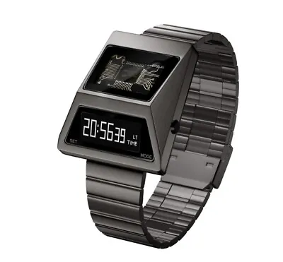 Ultra Futuristic Retro Space OLED Electronic Wirst Watch Grey / 15 Day Delivery  • $282.39