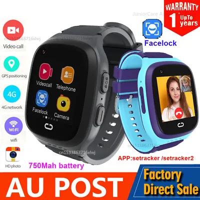 $19.99 • Buy 4G Kids Smart Watch Call Phone Smartwatch Waterproof GPS WiFi SOS Boy Girl Gifts