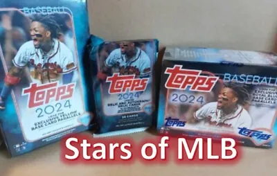 2024 Topps Series 1 Baseball MLB - Stars Of MLB Insert - Up To 20% Off • £4