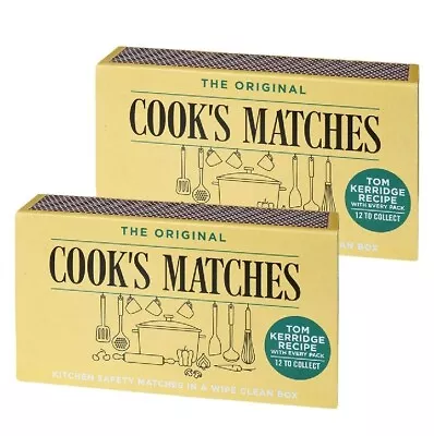 2 X Boxes Of Cook's The Original Kitchen Safety Matches. Fast & Free Delivery. • £4.50