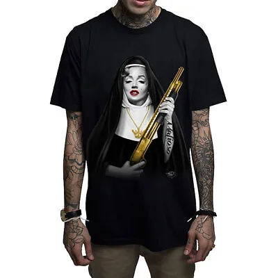 Mafioso Men's Sister Monroe Gold Short Sleeve T Shirt Black Clothing Apparel ... • $26.24