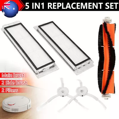 For Xiaomi Mi Robot Vacuum Cleaner Accessories Brush+ 2HEPA Filter+2Side Brushes • $13.72