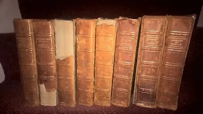 International Library Of Famous Literature Dr. Richard Garnett 1900 8 Volumes • £24.99