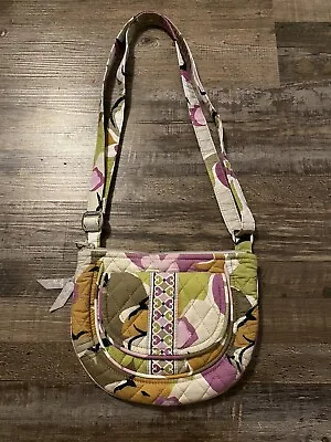 Vera Bradley Lizzy Crossbody Purse Bag In Portobello Road Pattern Retired EUC • $14