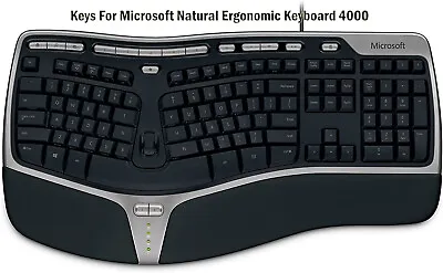 KEYS FOR Microsoft Natural Ergonomic Keyboard 4000 (KU-0462 X823051-001) • $6.79