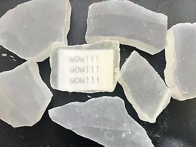 Ulexite TV Rock Crystal (1/2 Lb) 8 Oz Bulk Wholesale Lot Half Pound Stones Raw • $17.68