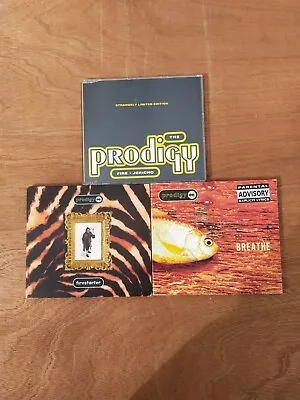 £10 • Buy Prodigy CD Singles X 3 Fire, Jericho, Firestarter, Breathe