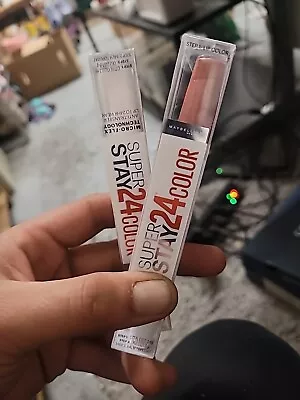 2 Of Maybelline Super Stay 24 Color Lipstick #115 Forever Chestnut • $19.99