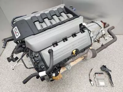 2015 Mustang Gt 5.0l Gen 2 Coyote Engine 6r80 Auto Trans 30k Miles Run Vid • $10795