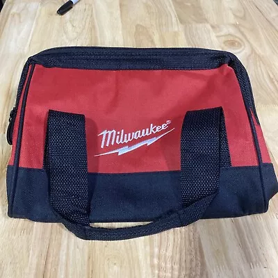 Brand New  Milwaukee  M18  Medium Canvas Tool Bag 11 X10 X5  • $9.99