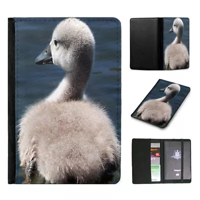 Passport Itinerary Organizer|baby Swan Flapper Cygnet Bird #4 • $14.95