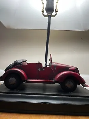 Vintage Car Lamp With Car Clock! • $120