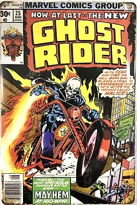 TIN SIGN  New 8x12 Ghost Rider Motorcycle Marvel Comic Book Fire Skeleton  C7 • $14.99