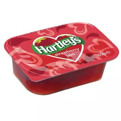 £4.99 • Buy 10 X Hartleys Strawberry Flavour Jam - 20g Individual Portions