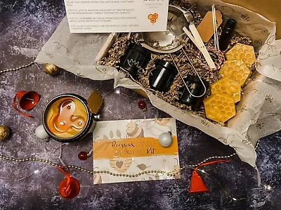£44 • Buy Christmas Candle Making Kit - DIY Beeswax Candlemaking - Make Your Own Candles