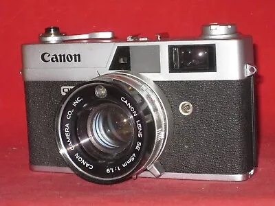 Vintage Canon Canonet QL19 35mm Film Camera *Read Description* • £25