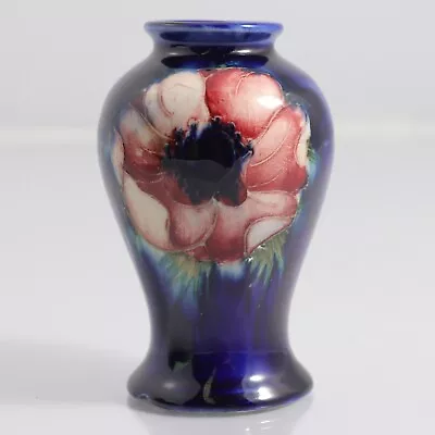 William Moorcroft Pottery Anemone Pattern Vase Impressed Marks W Moorcroft • $418.34