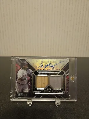 2022 Topps Sterling Manny Ramirez Dual Relic On-Card Auto 19/25 Boston Red Sox • $124.99