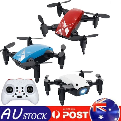 $33.79 • Buy Foldable Mini RC Drone Kids Portable Pocket Helicopter Quadcopter For Kids Gift
