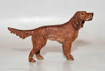 Vienna Bronze Irish Setter Hunting Dog Figurine • $144.98