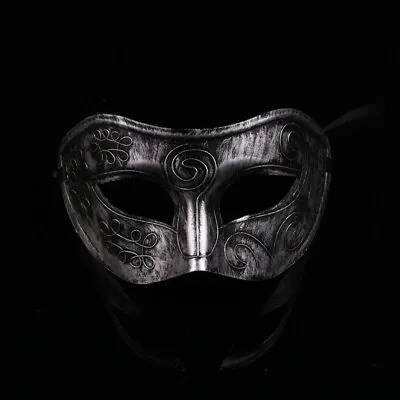 Retro Men Male Roman Gladiator Masquerade Mask Costume Party Fancy Banquet New • £3.77