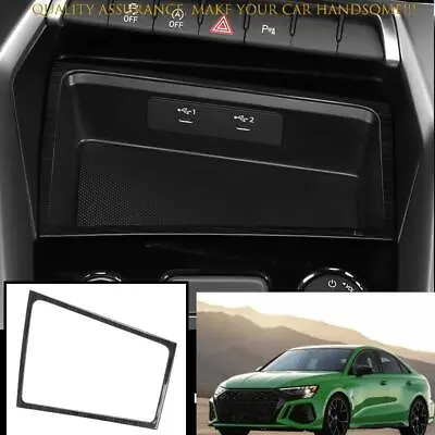 For Audi A3 S3 RS3 2022-2023 Black Titanium Center Console Storage Box Frame 1pc • $22.58