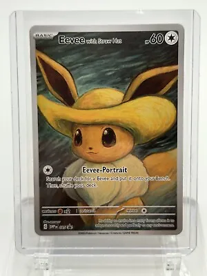 Pokémon Van Gogh Eevee With Straw Hat Card TCG Custom • £9.99