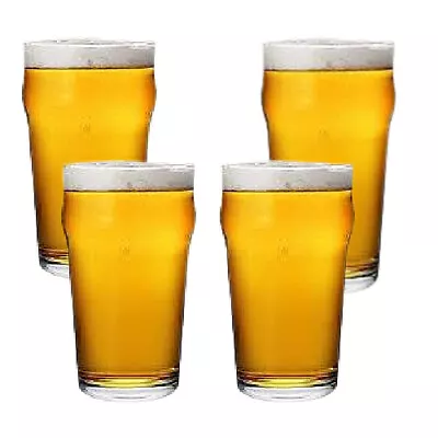 £11.04 • Buy Nonic Pint Glasses 20 Oz (Box Of 4)