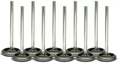 10 Pack Garage Door 2  Steel Roller 7  Stem 10 Ball Bearing Heavy Duty • $28.99