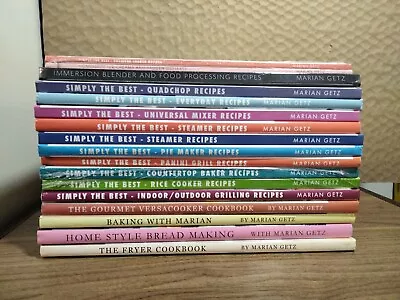 Marian Getz Simply The Best Cookbooks Lot Of  18 • $65