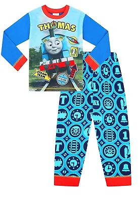 £11.99 • Buy Kids Thomas The Tank Engine Pyjamas 1 To 5 Years Boys Thomas PJs W19